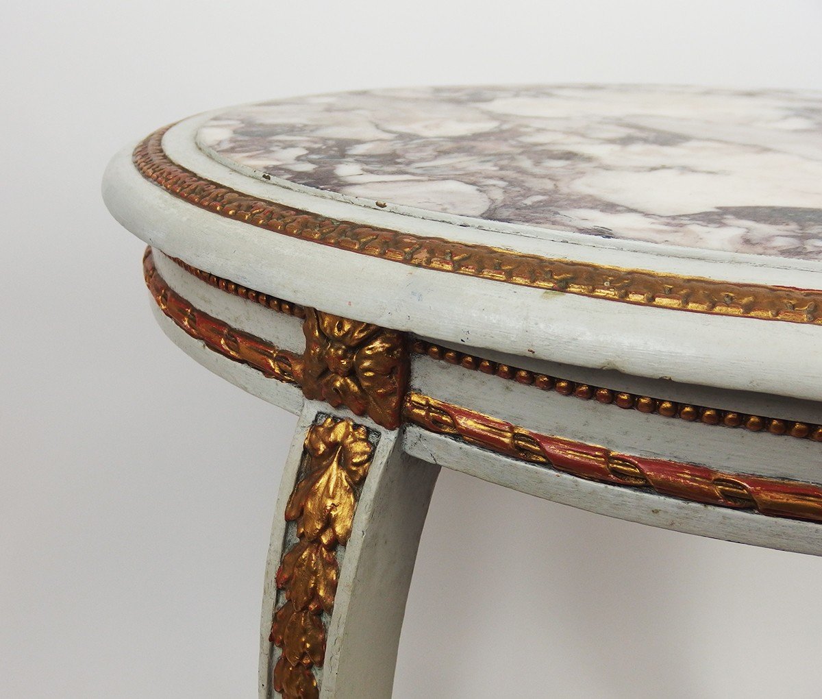 Pedestal Table, Louis XV Style Center Table-photo-1