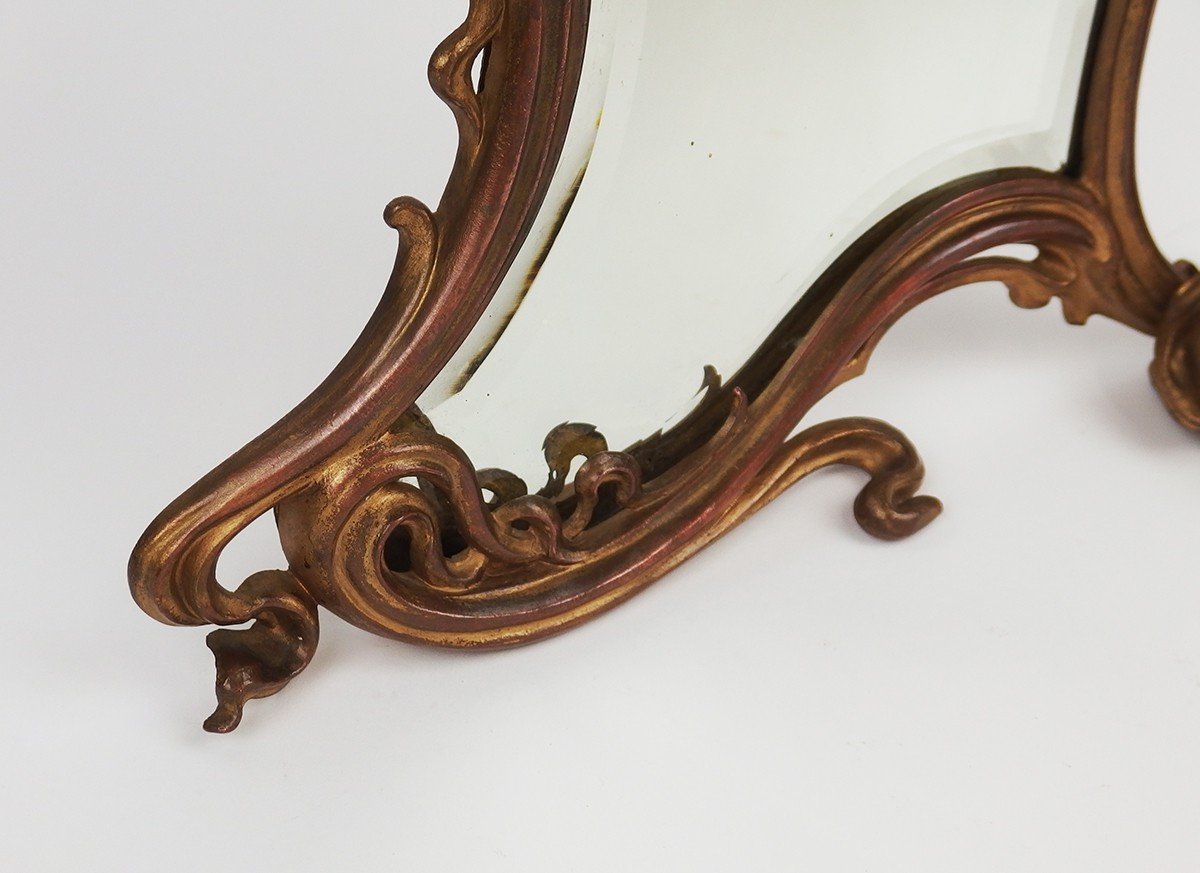 Art Nouveau Table Mirror-photo-2