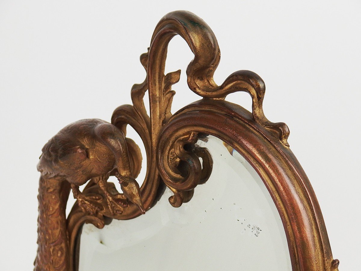 Art Nouveau Table Mirror-photo-4