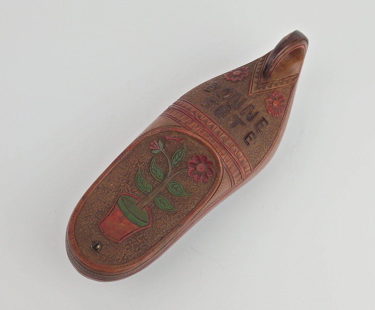  Folk Art Clog Box-photo-2