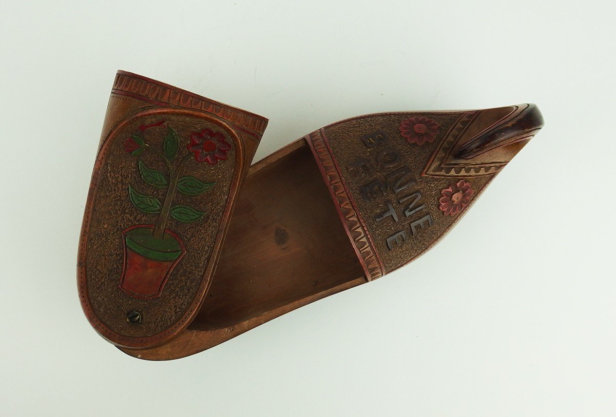  Folk Art Clog Box-photo-2