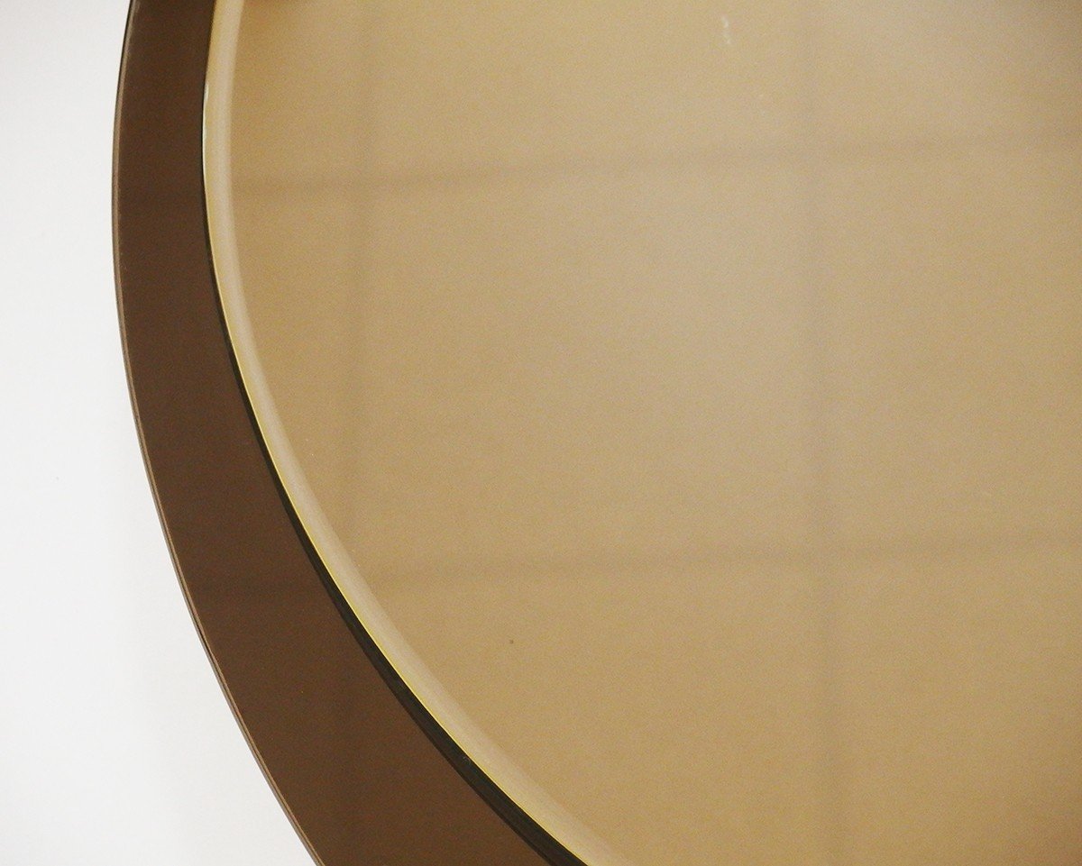 Galvorame Round Wall Mirror 1970-photo-3