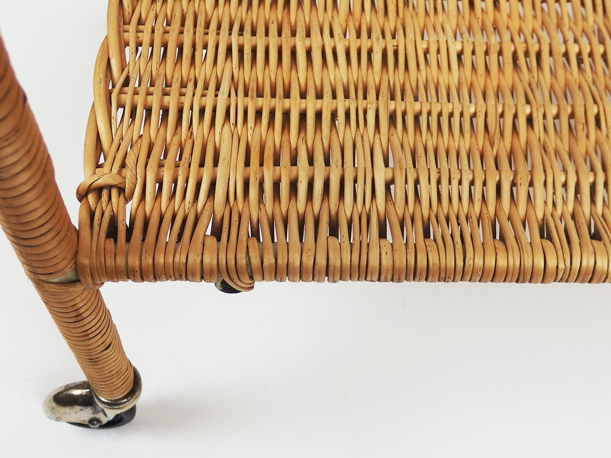 1960s Rattan Trolley-photo-3