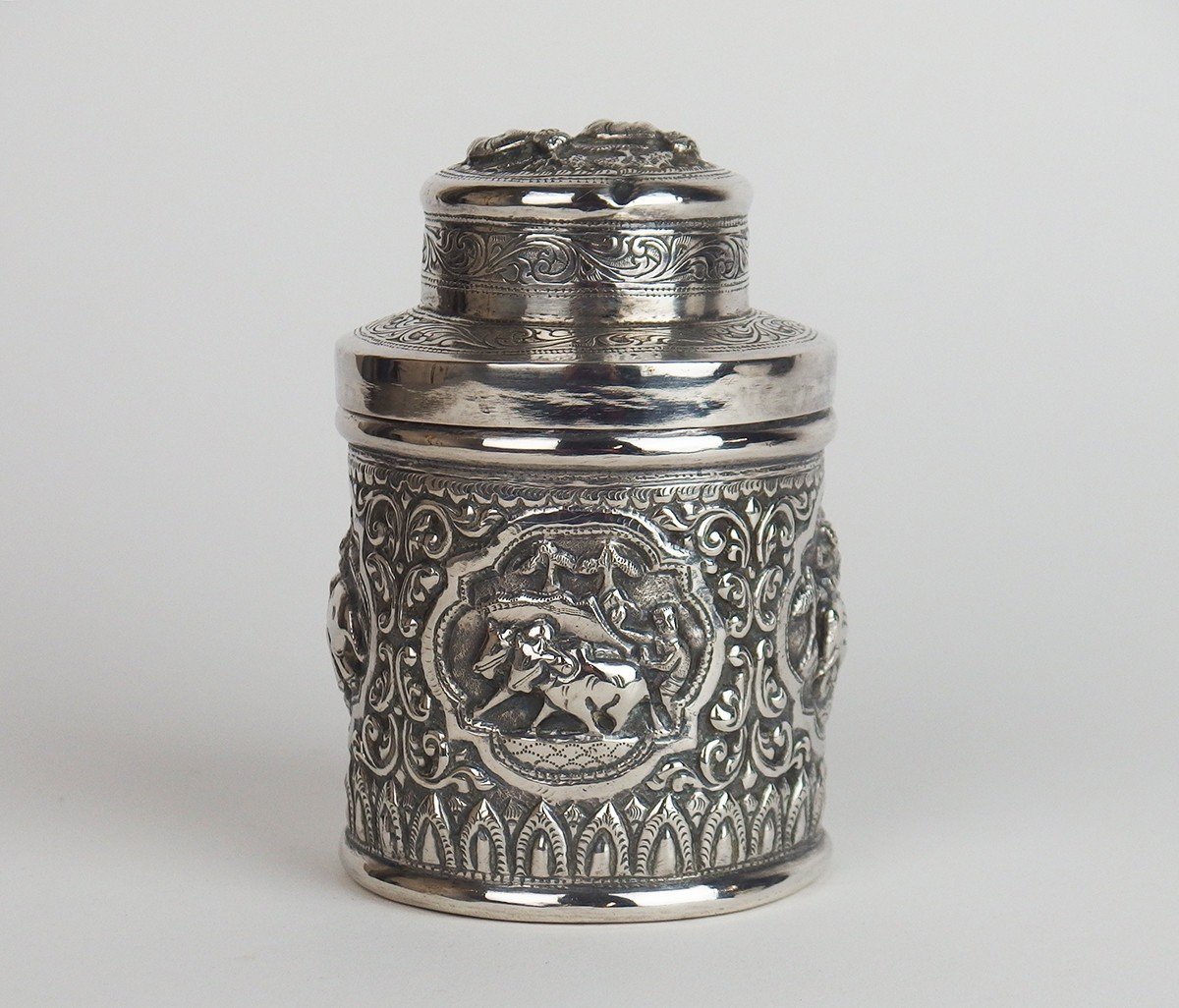 Silver Betel Box-photo-2