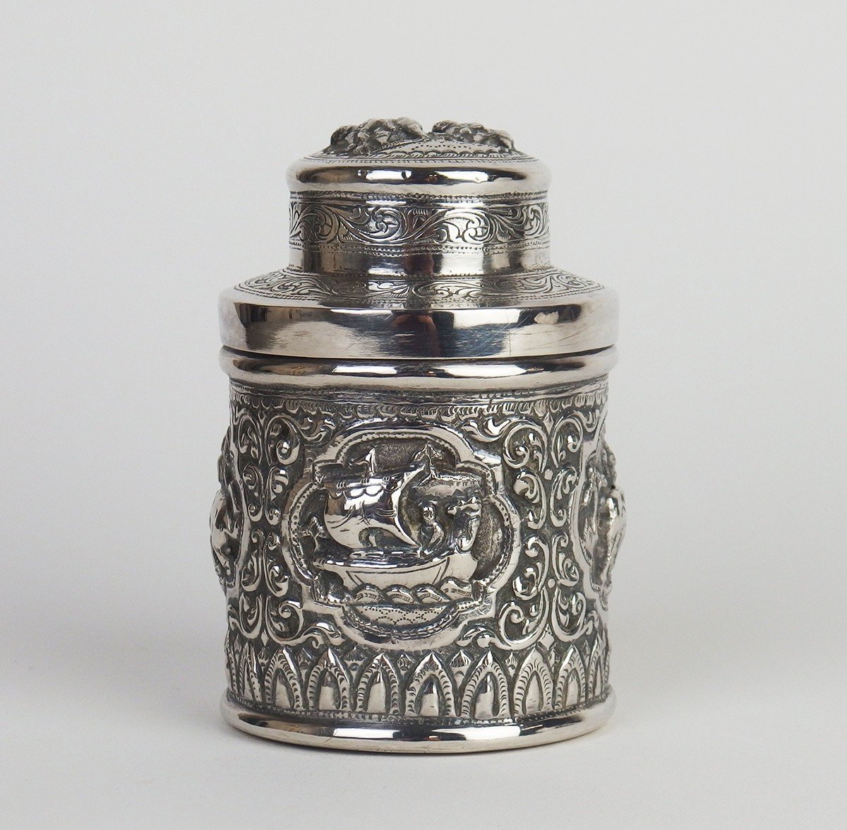 Silver Betel Box