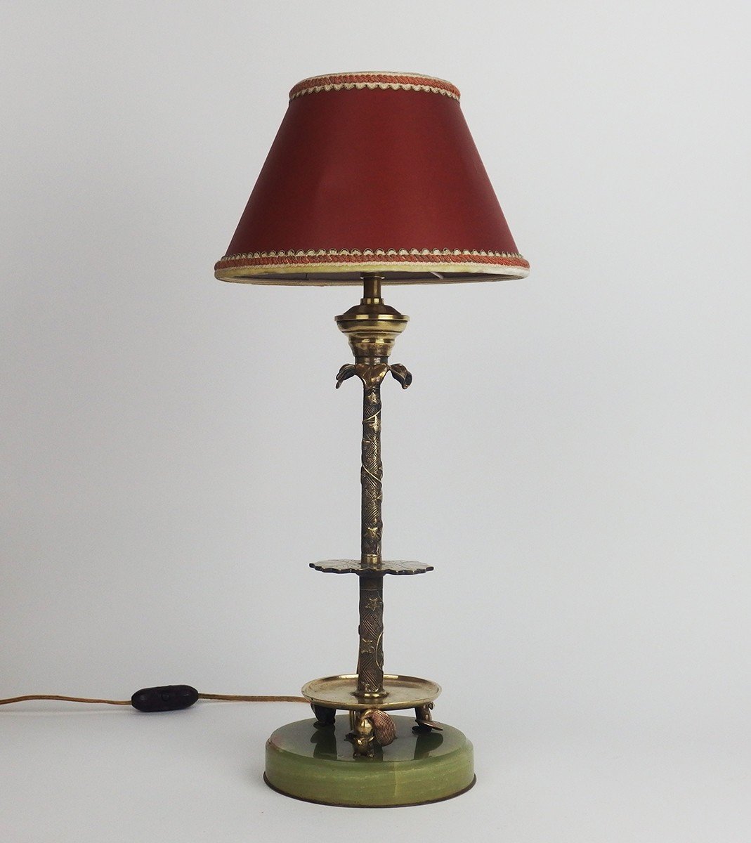 Asian  Bronze Lamp