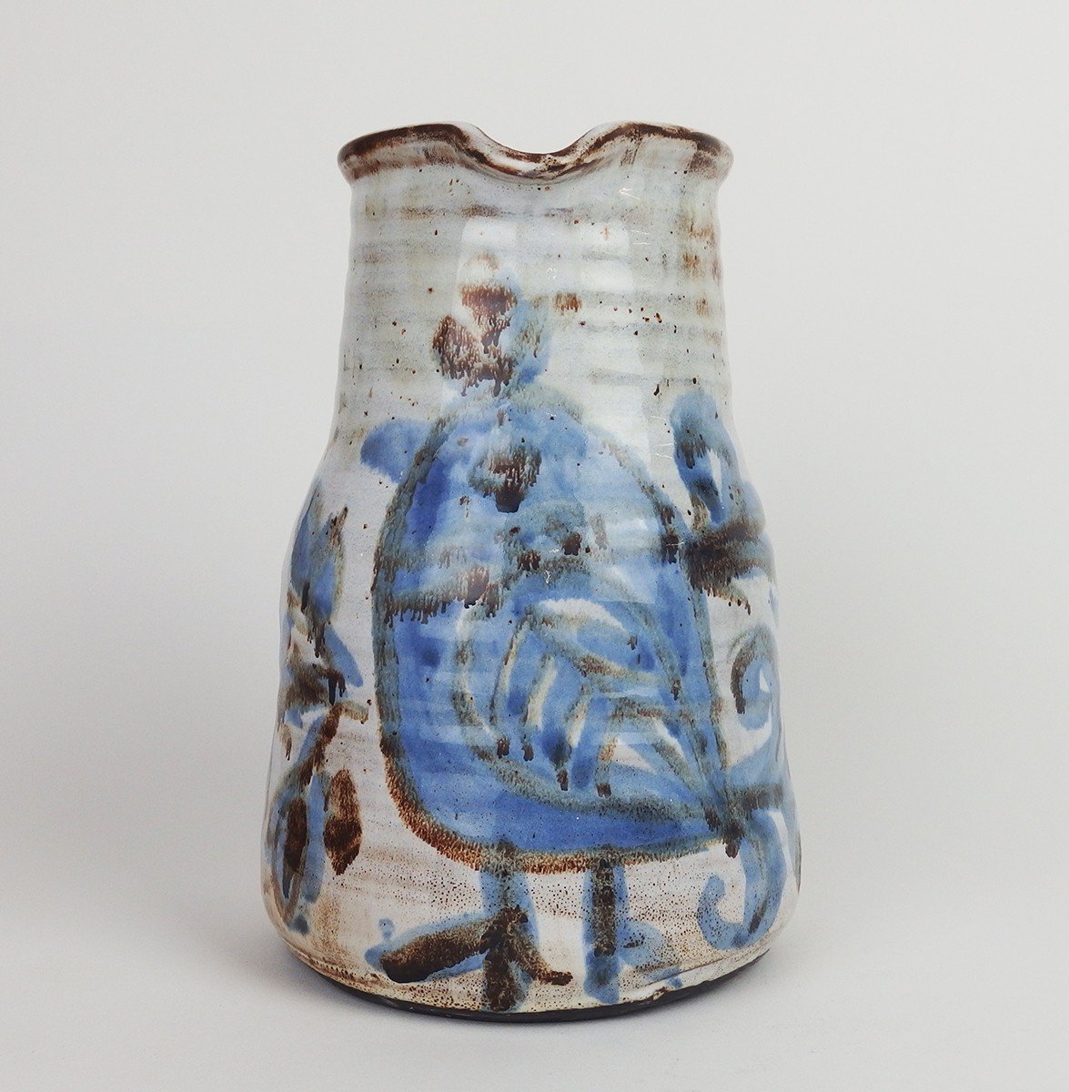 Ceramic Pitcher By Boris Kassianoff-photo-3