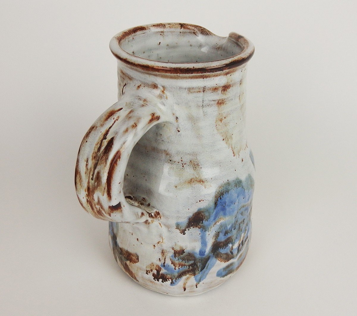 Ceramic Pitcher By Boris Kassianoff-photo-2