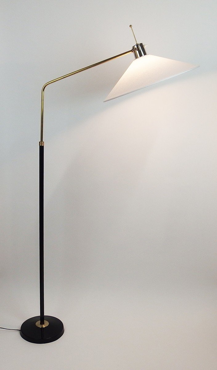 1950 Floor Lamp Attributed To Lunel-photo-2