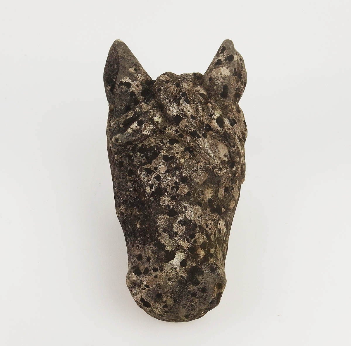 Carved Stone" Horse Head"-photo-2