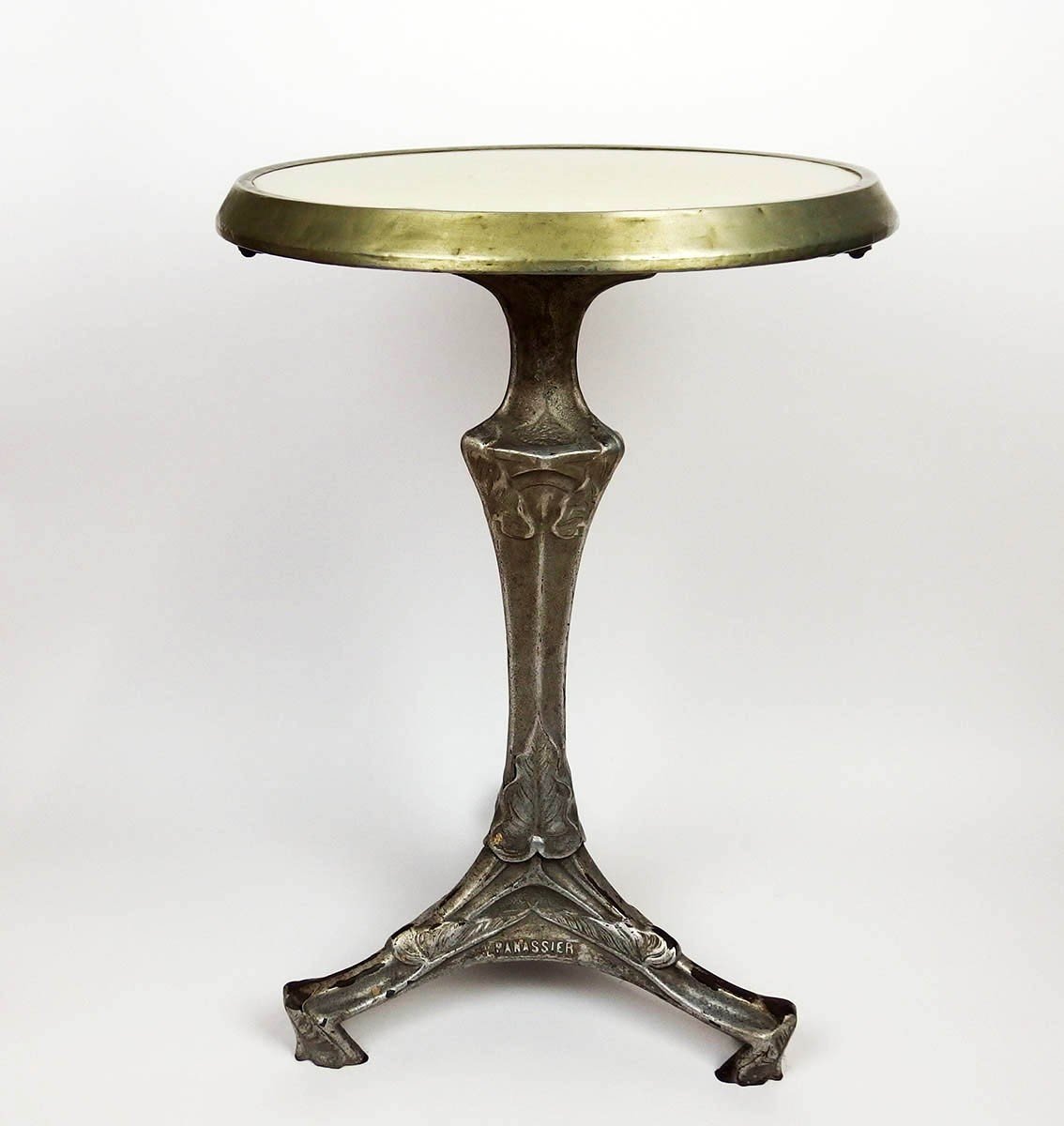 Table de bistrot Art Nouveau