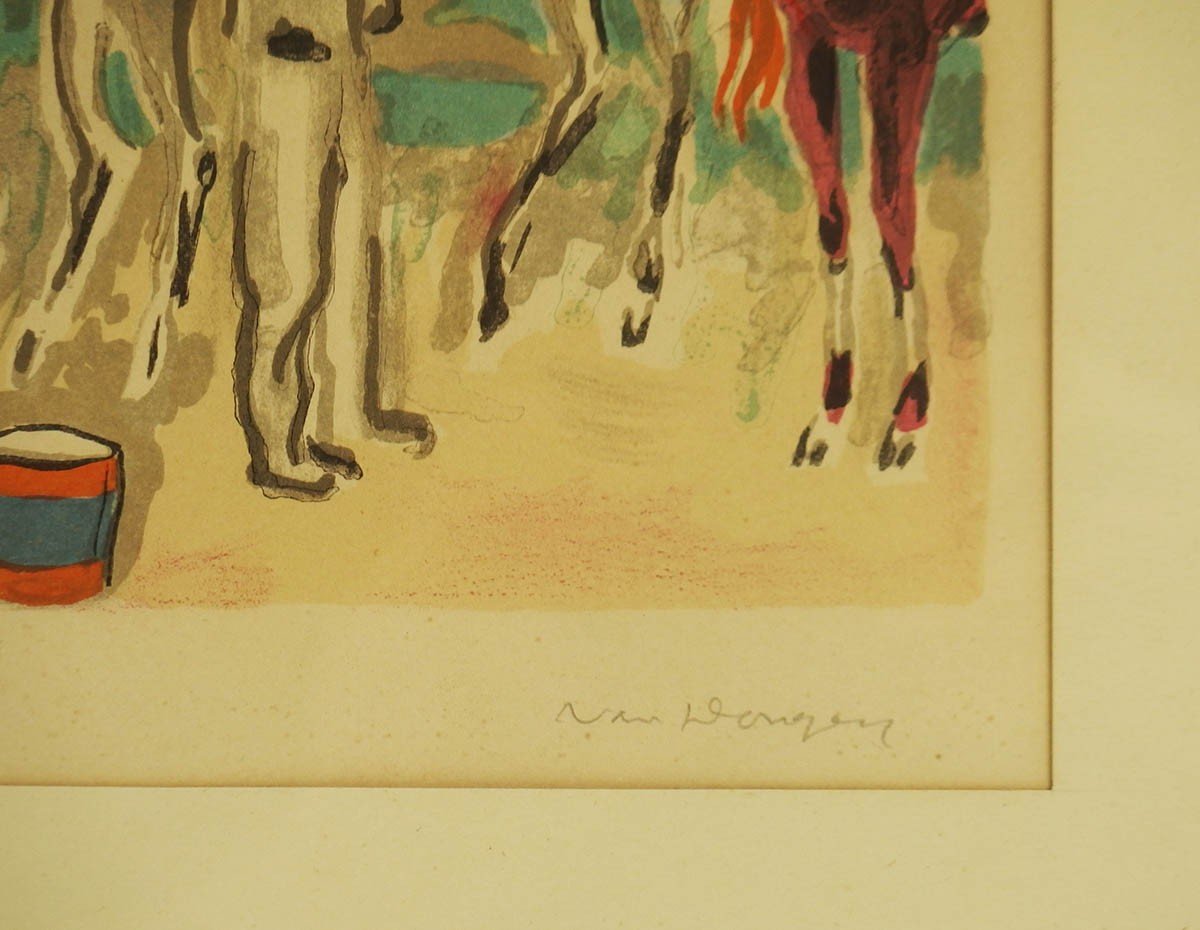 "polo" Lithograph By Kees Van Dongen-photo-4