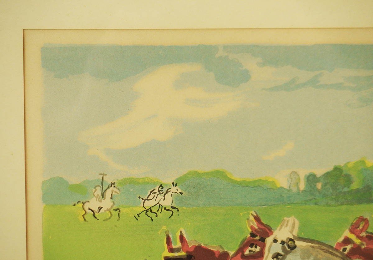 "polo" Lithograph By Kees Van Dongen-photo-1