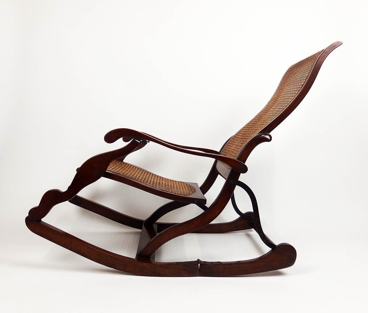 Rocking- Chair Pliant Ancien-photo-3