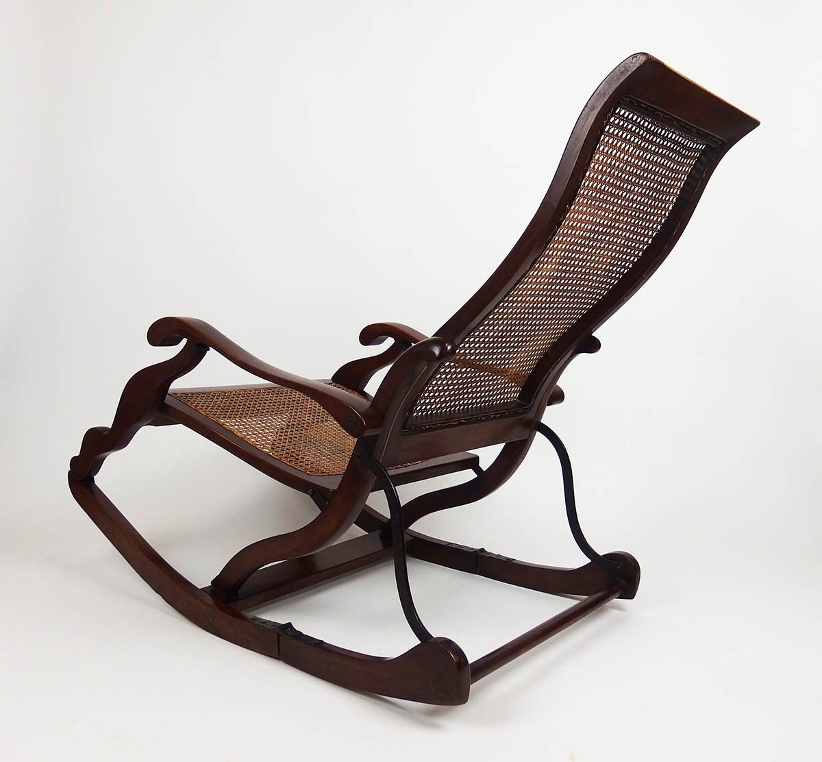 Rocking- Chair Pliant Ancien-photo-4