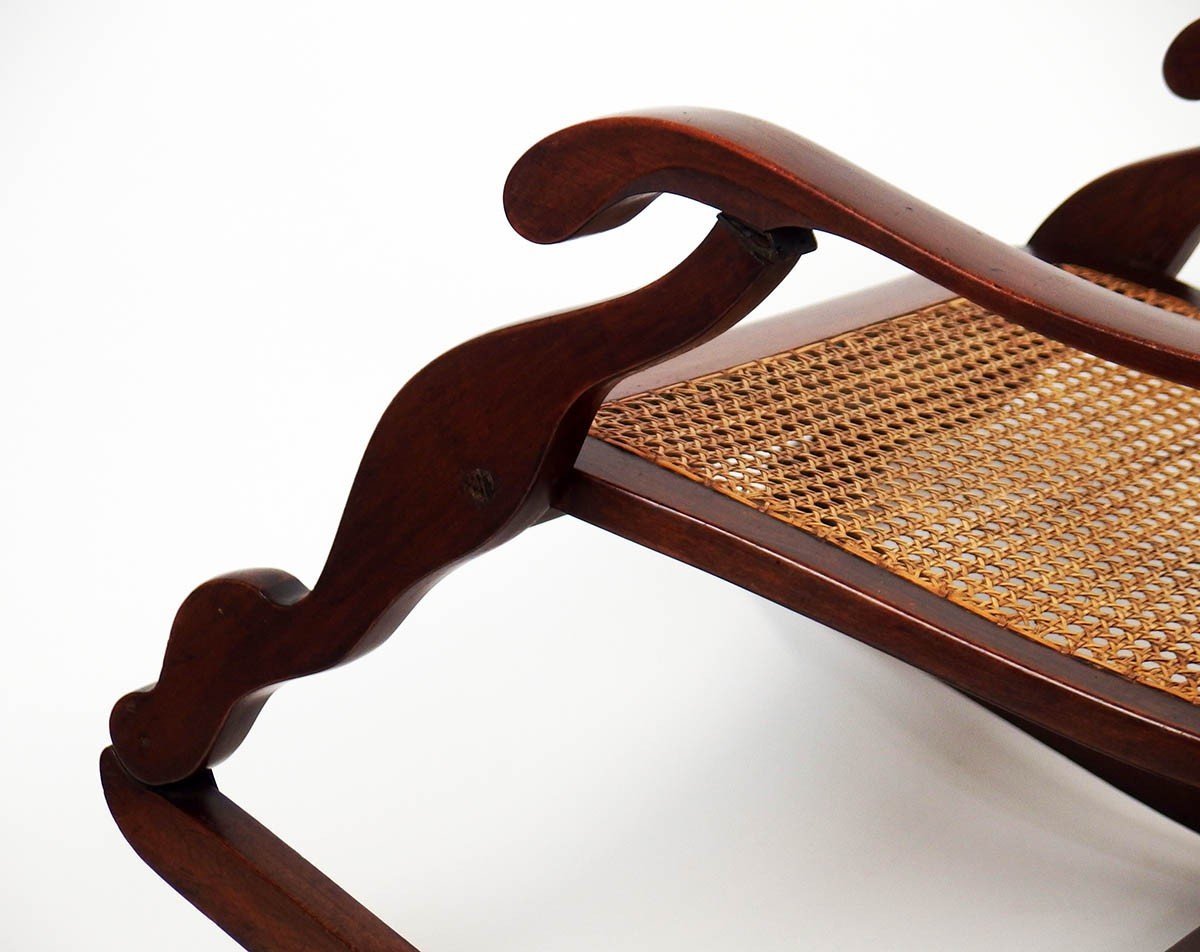 Rocking- Chair Pliant Ancien-photo-2