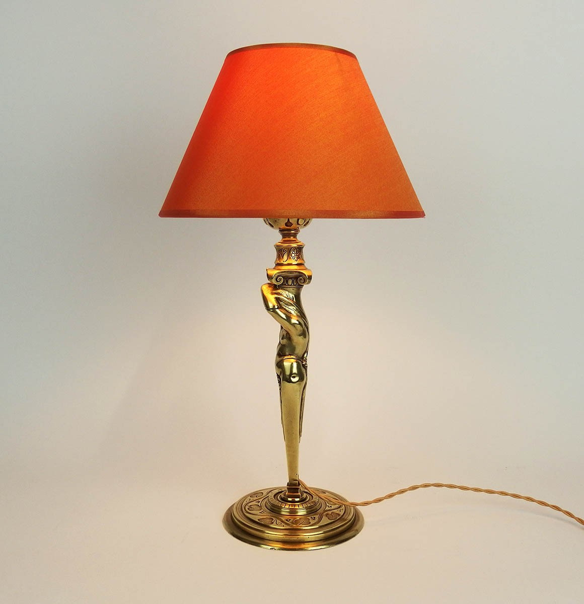 Pair Of Napoleon III Bronze Table Lamps-photo-1