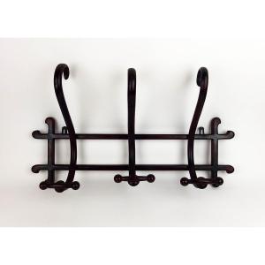 Bent Wood Wall Coat Rack By Thonet