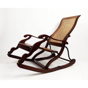 Old Folding Rocking Chair