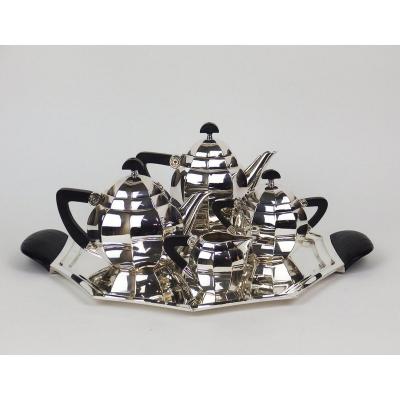 Tea And Coffee Service By Maurice Dufrene For Gallia / Christofle