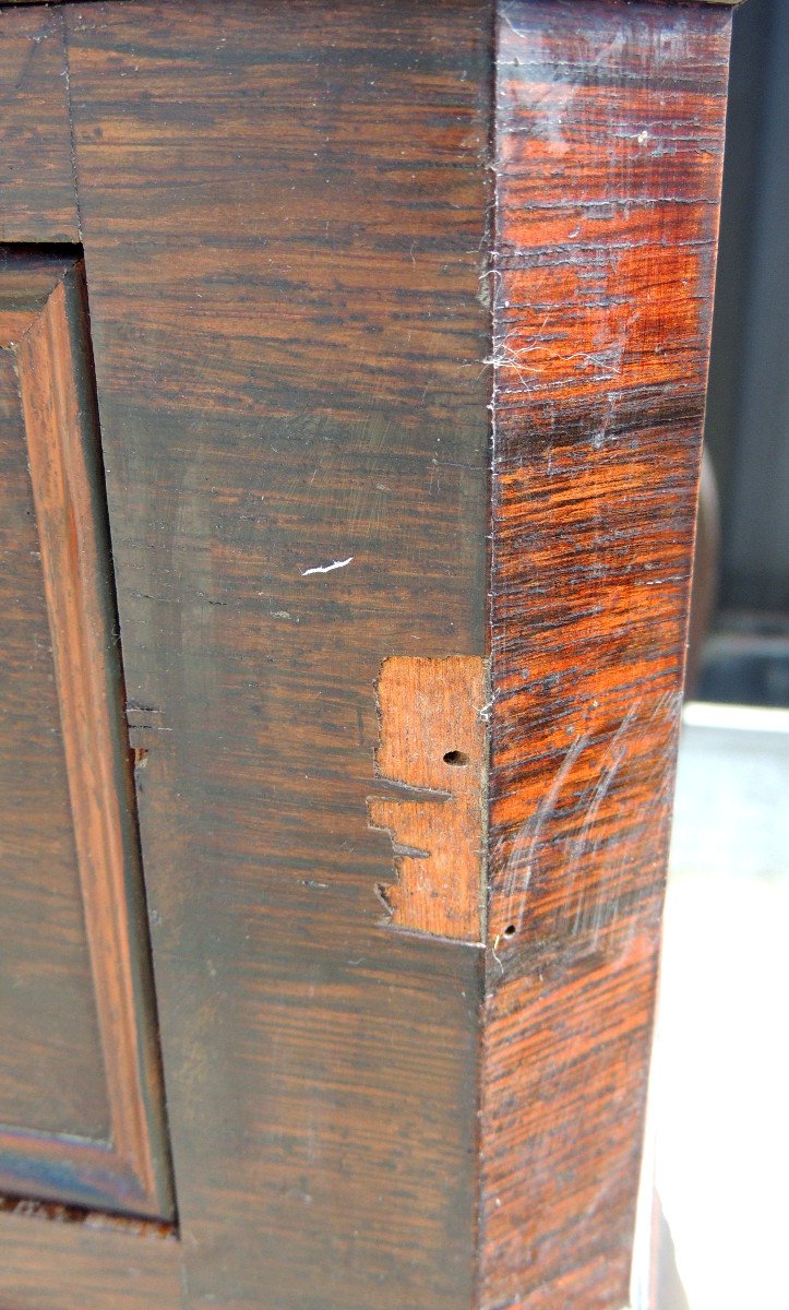 Bonheur Du Jour, Woman's Desk, Rosewood Furniture, Louis XV Style, 19th Century-photo-5