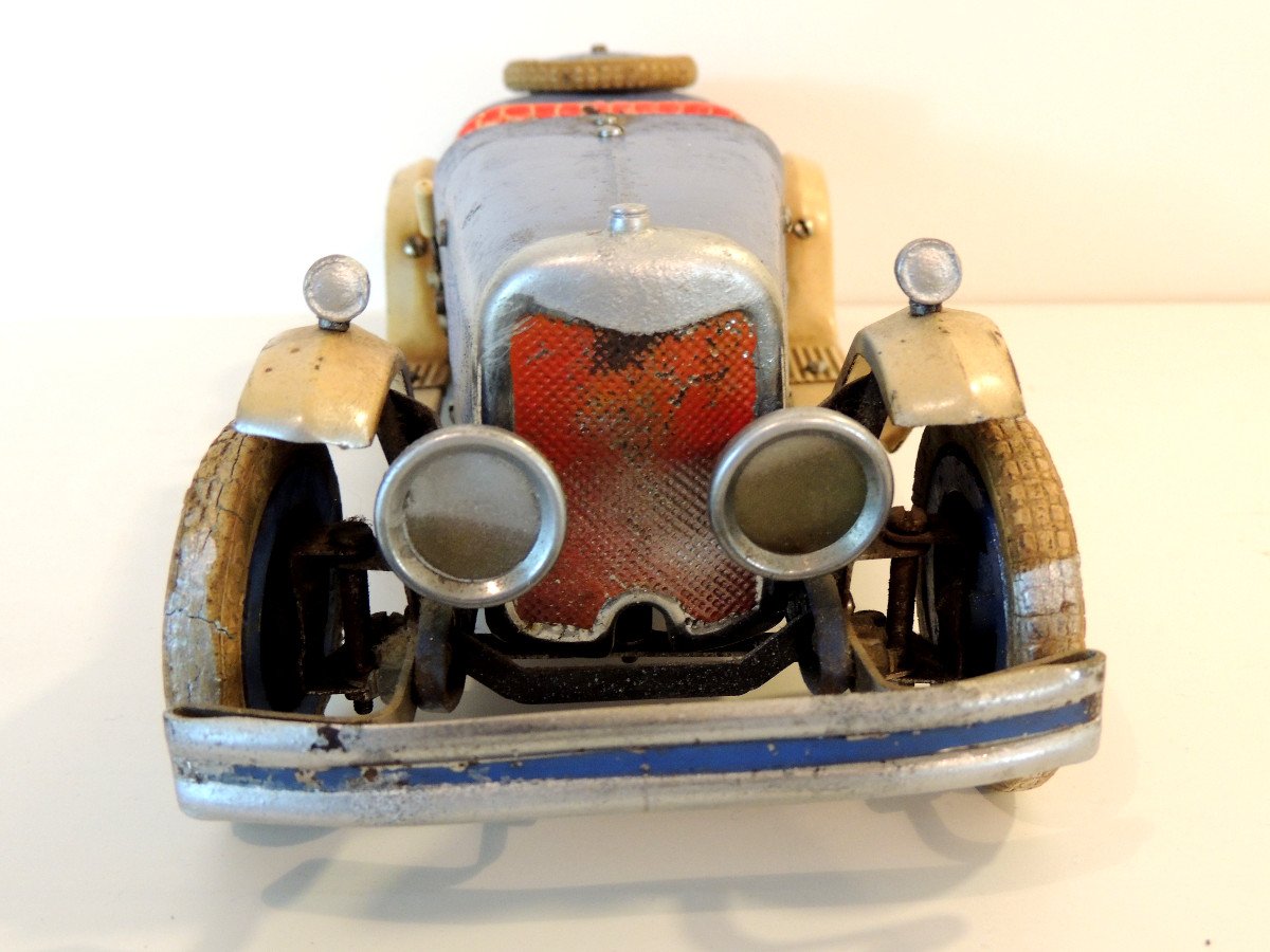 Toy, Meccano, Tole Car Long Version No. 2, French Manufacture, 1930 Model-photo-4