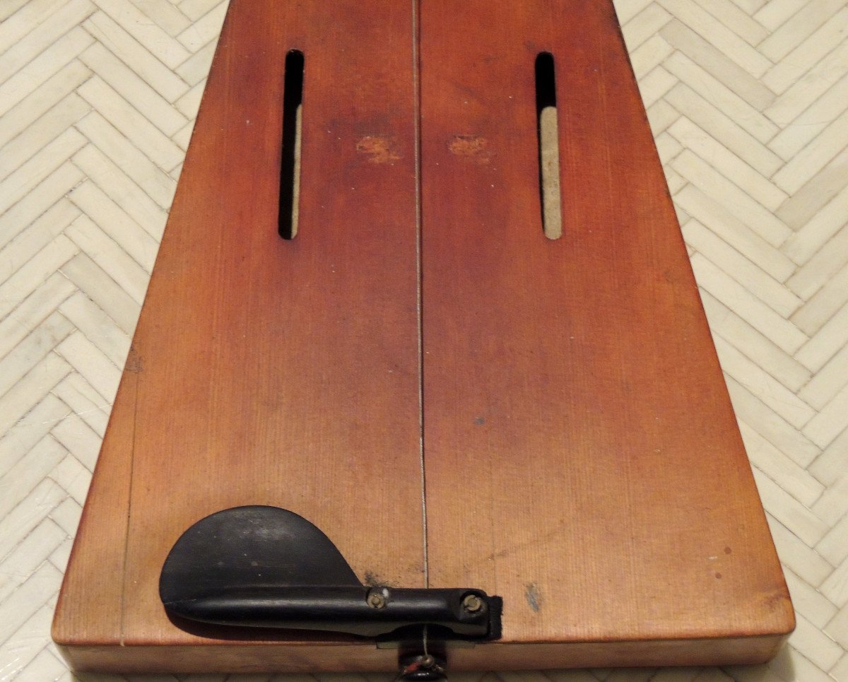 Violin, Trapezoidal Violin By Félix Savard 1819, Original Box, 19th Century -photo-3