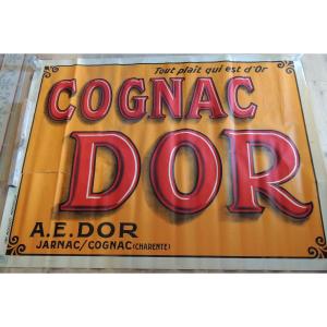 Cognac d'Or Poster, Lithograph, Imp. Moullot Marseille, 20th 