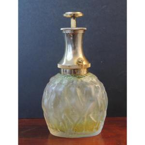 Lalique Vaporisateur Pour Molinard " Le Provencal " ,verre moulé , art déco , 20 ème