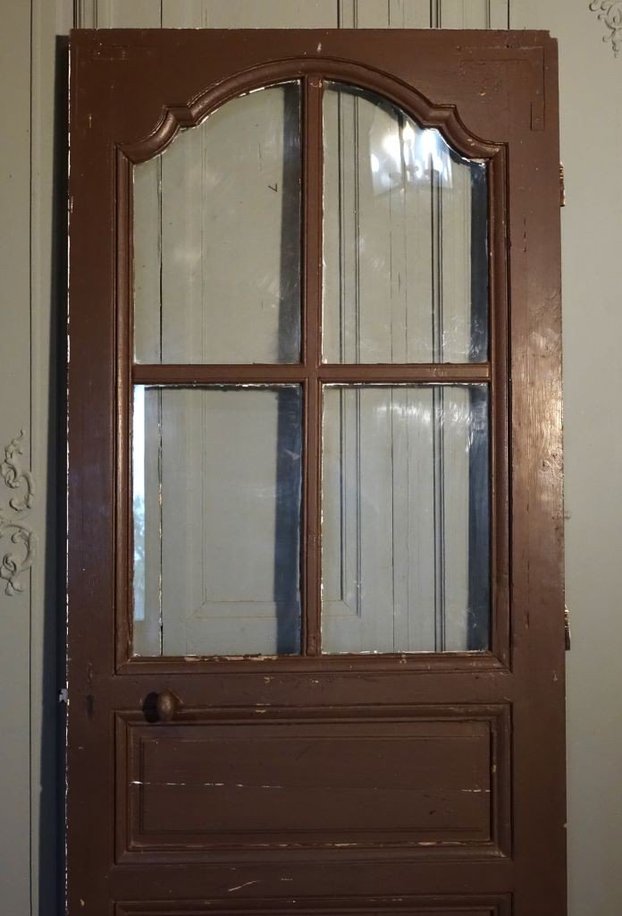 Louis XV Glass Communication Door-photo-2