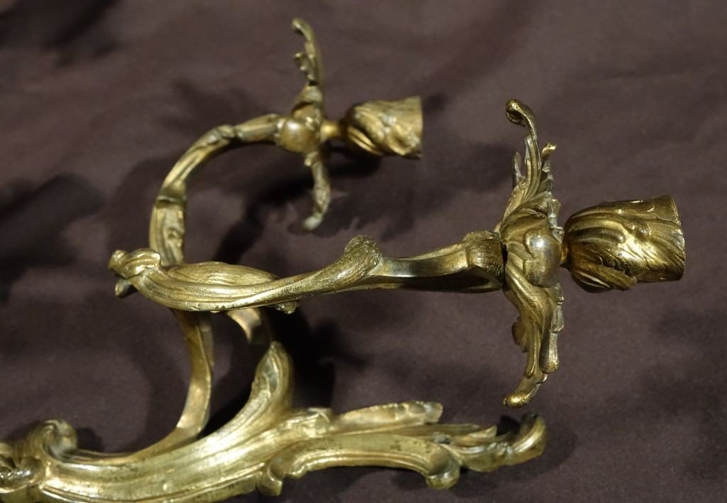 Pair Of Louis XV Sconces-photo-4