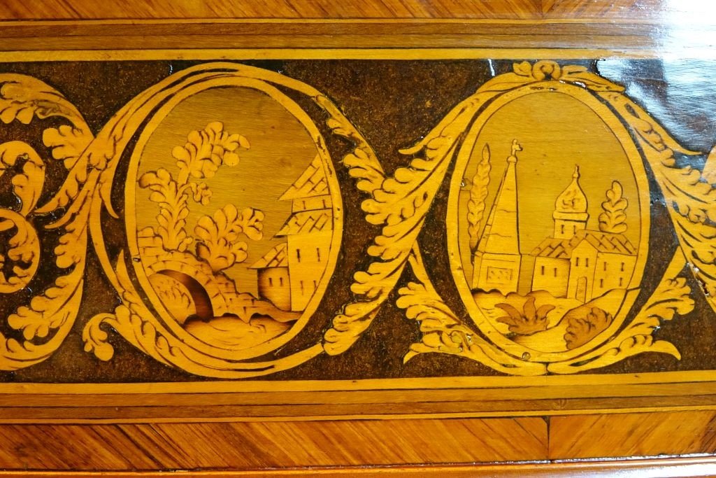 Lombardie Box In Louis XVI Marquetry-photo-7