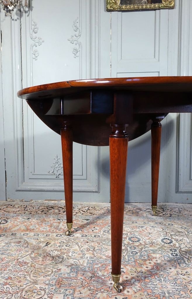 Table De Salle à Manger d'époque Louis XVI-photo-4