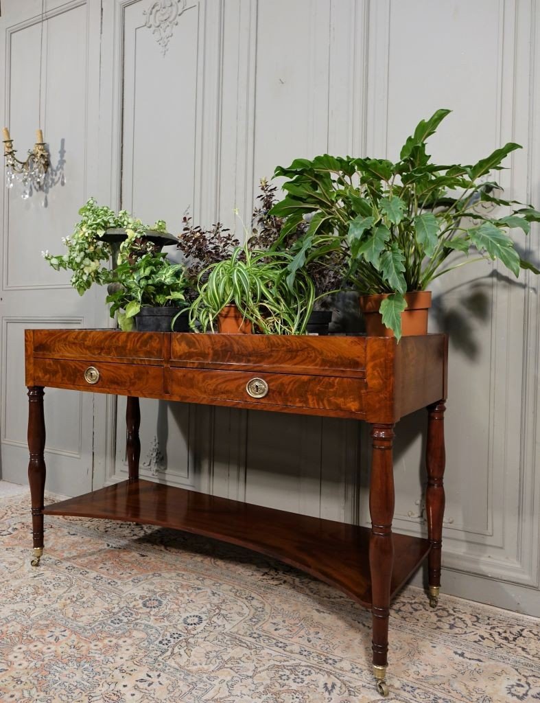 Louis XVI / Directory Console Planter-photo-3