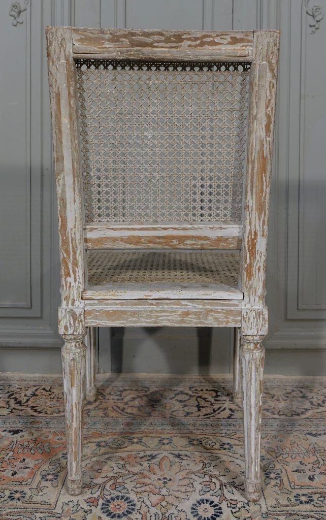 Rare Suite Of Ten Louis XVI Chairs-photo-4