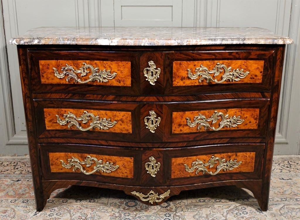 Commode Louis XIV / Régence. Epoque Début XVIIIème-photo-2