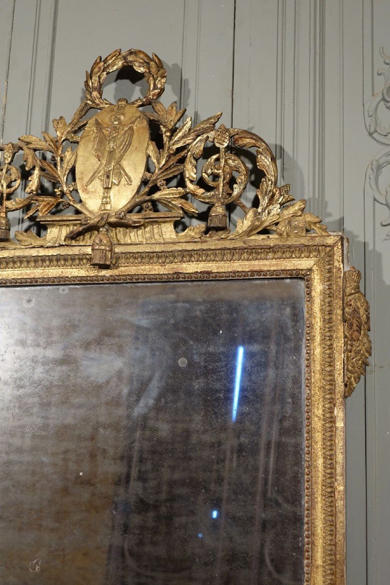 Miroir d'époque Louis XVI-photo-5