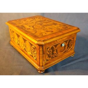Lombard Box In Louis XVI Marquetry