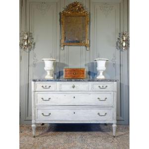 Louis XVI Painted Chest Of Drawers