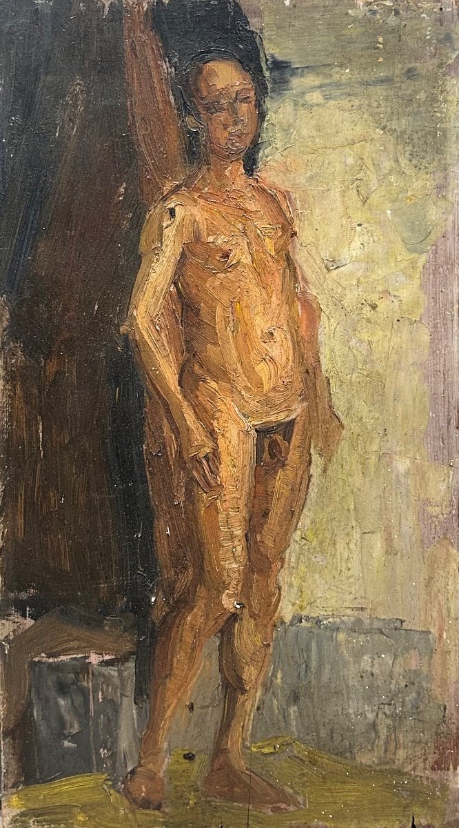 Nude In The Studio, Early 20th Century