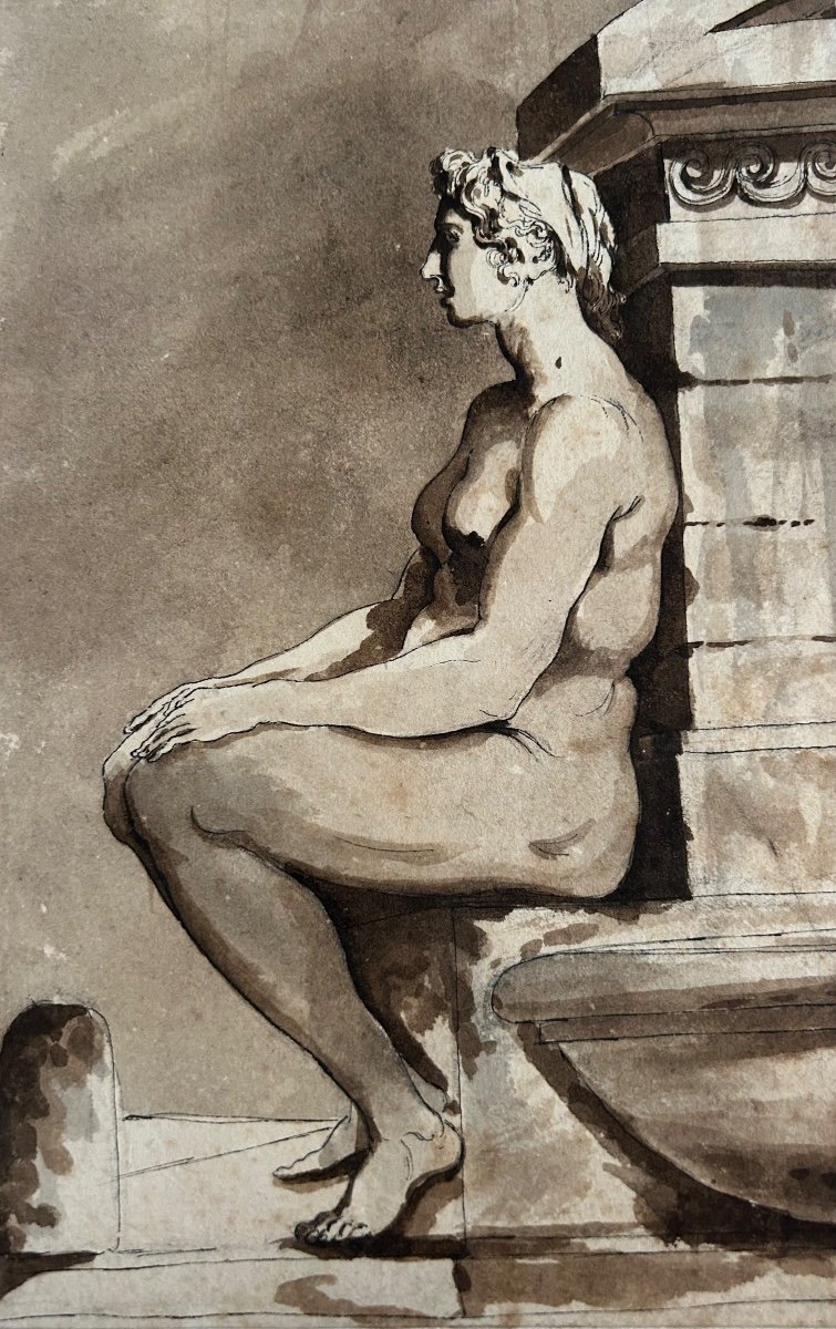 Nude In Antique Style, 18th-19th Century 