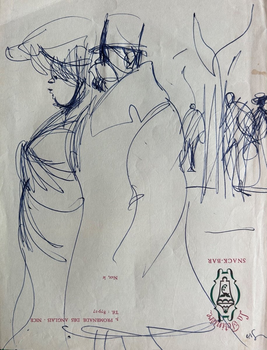 Sylvain Vigny (1903-1970) Sketch 