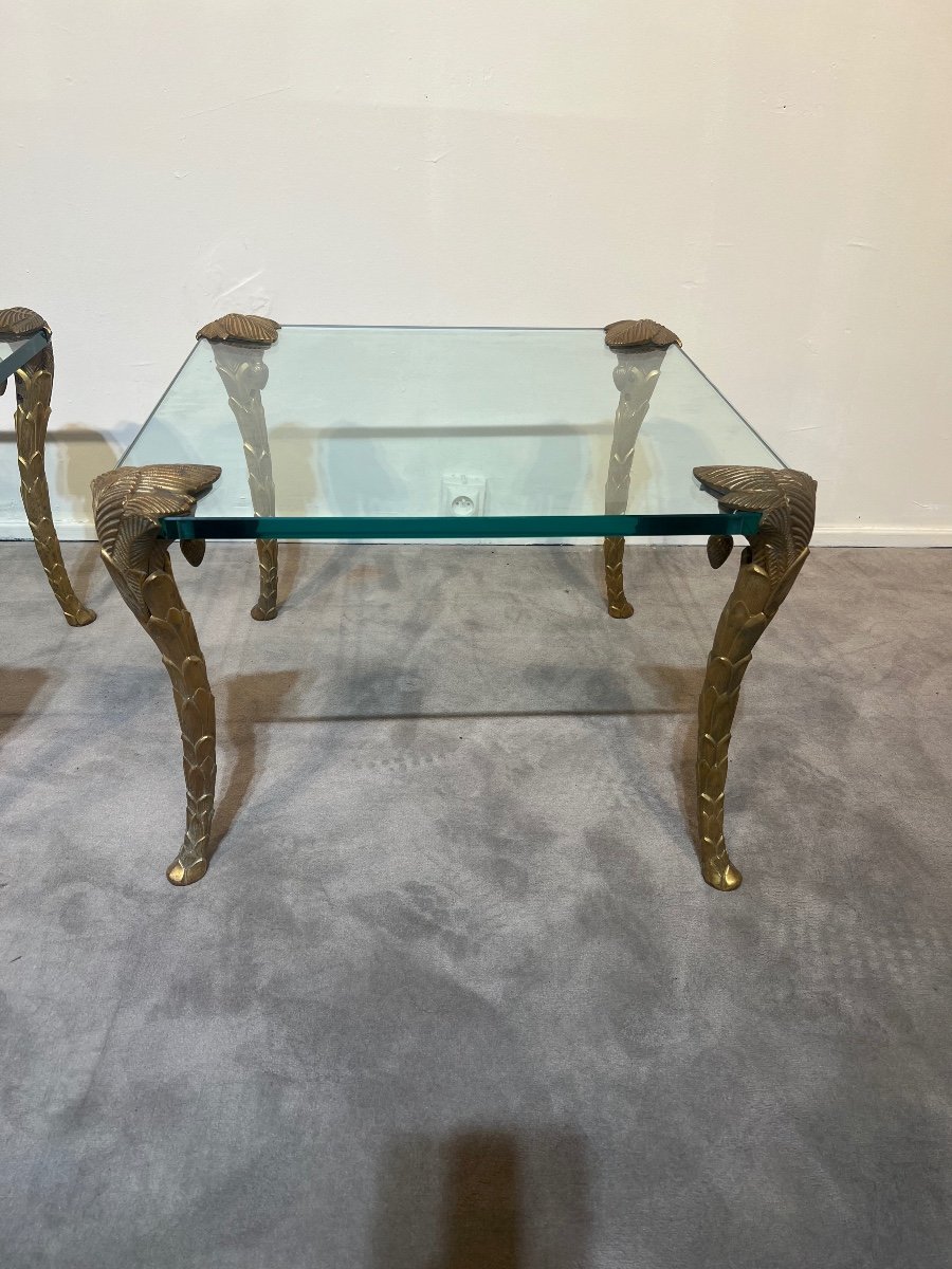 Pair Of Maison Charles Side Tables-photo-3