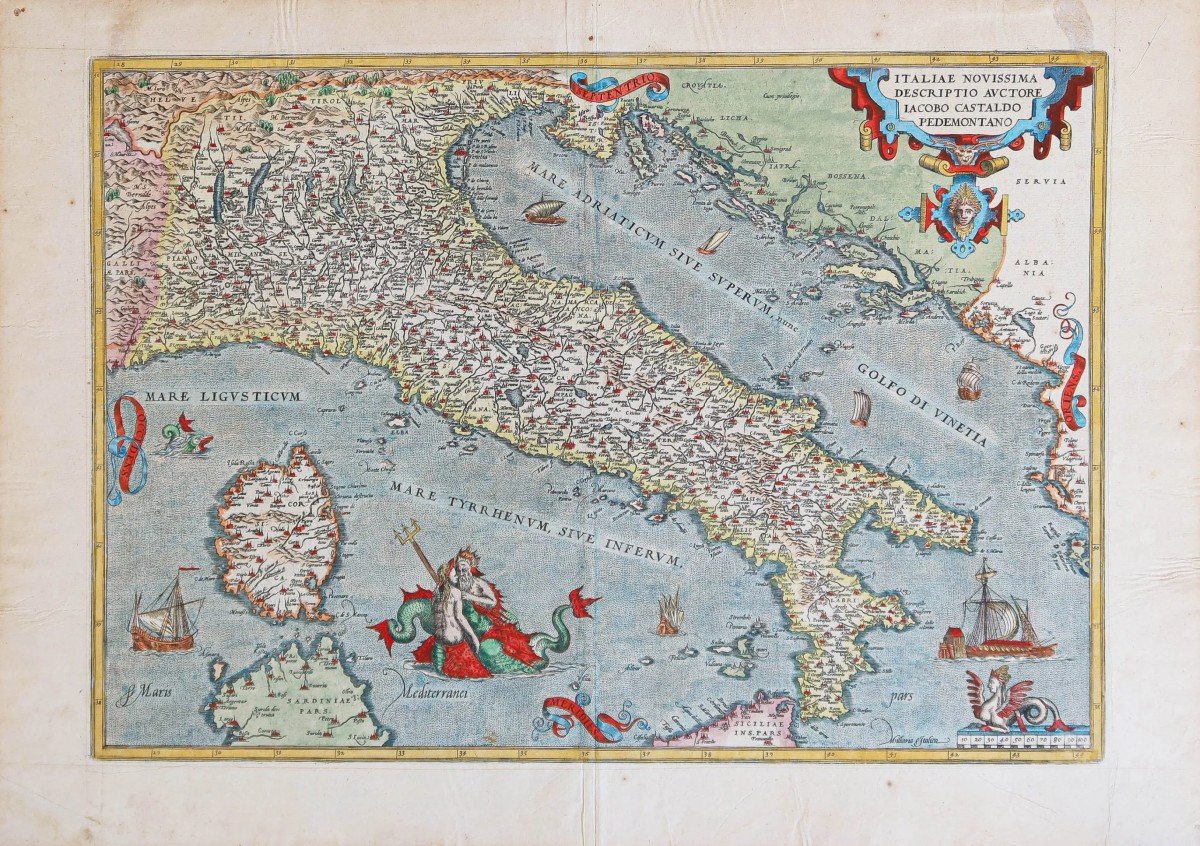 Old Map Of Italy-photo-4
