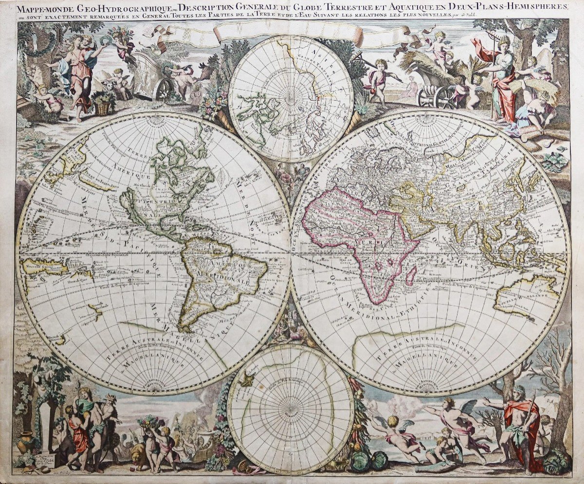 Old Geographical Maps Of The World And Continents-photo-3