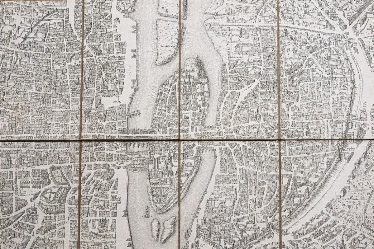 Map Of Paris – Dheuland 1756-photo-1