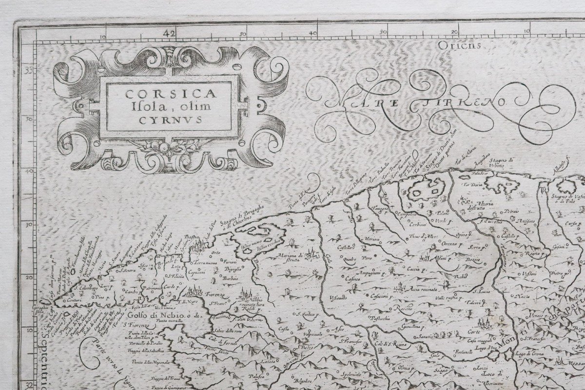 Old Map Of Corsica-photo-1