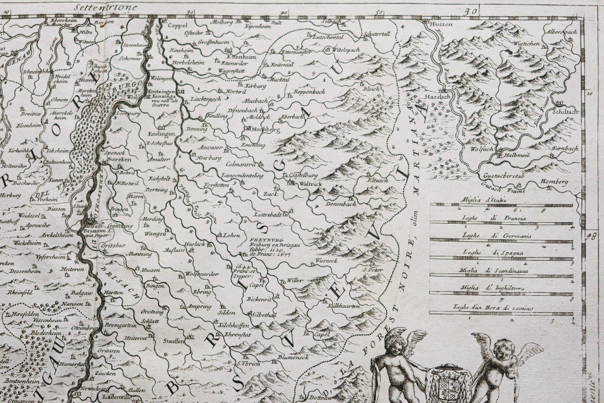 Old Geographic Map Of Alsace-photo-1