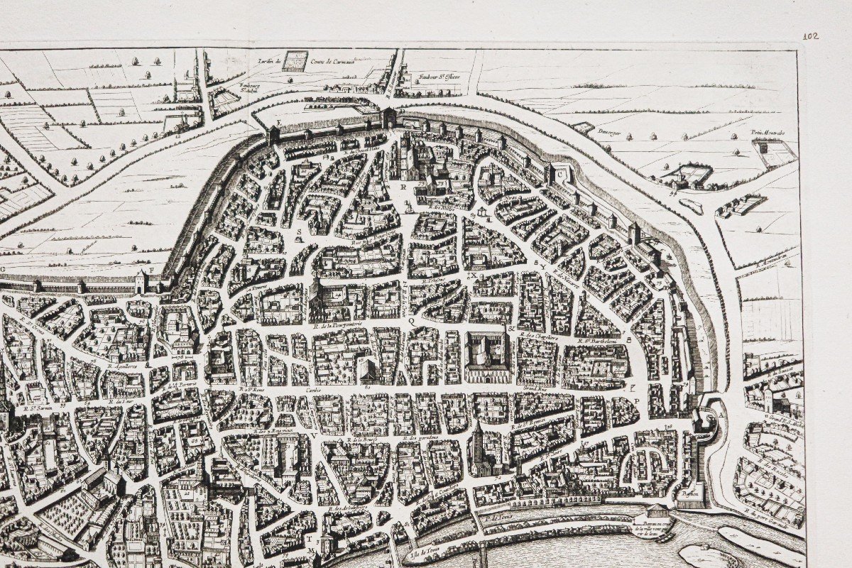 Old Map Of Toulouse-photo-4