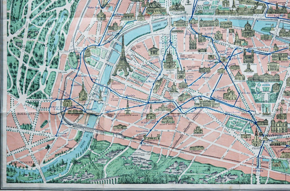 Monumental Plan Of Paris-photo-2